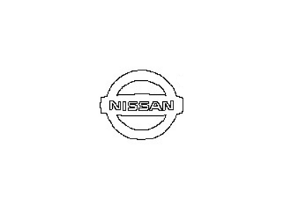 Nissan Maxima Emblem - 84890-9DJ0A