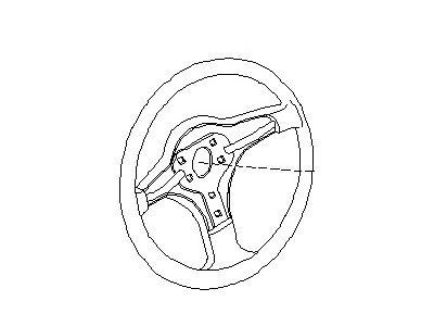 2021 Nissan Leaf Steering Wheel - 48430-5SA5A