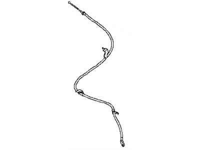 Nissan Parking Brake Cable - 36531-4BB0A