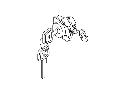 Nissan NV Door Lock Cylinder - H0601-1PA1A