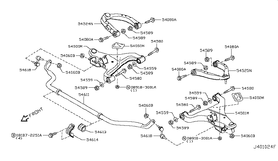 54500-1LA0D---Genuine-Nissan-Parts