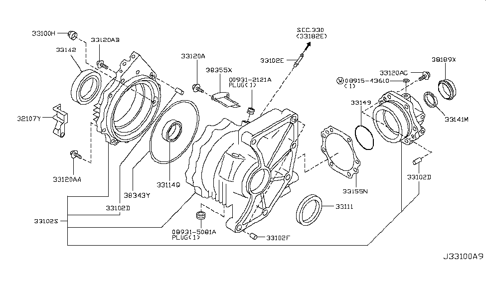 Perfect Nissan 2003 Nissan Murano Transfer Case