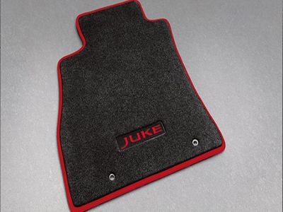 Nissan Carpeted Floor Mats - Various;Red 999E2-6X001