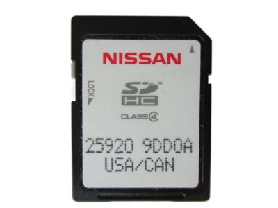 Nissan 25920-9DD0A Sd Card: Map