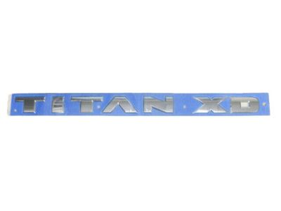 2018 Nissan Titan Emblem - 80893-EZ10A