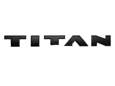 2017 Nissan Titan Emblem - 80892-9FT2A