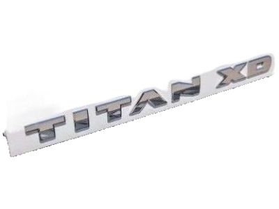 2017 Nissan Titan Emblem - 93490-EZ10B