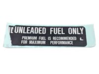 Nissan 14806-54F05 Label-UNLEADED Fuel Only