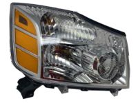 Nissan 26010-ZC30A Passenger Side Headlight Assembly