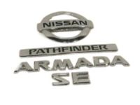 Nissan 90896-7S000 Rear Emblem