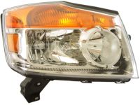 Nissan Armada Headlight - 26010-9GA0B Passenger Side Headlight Assembly