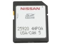 Nissan 25920-4NP0A Memory-Card,Map