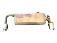 Nissan 20100-1AA2B Exhaust, Main Muffler Assembly