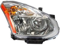 Nissan Rogue Headlight - 26010-1VK0B Passenger Side Headlight Assembly