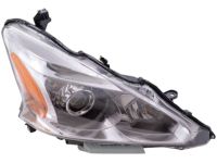 Nissan 26010-3TA0A Passenger Side Headlight Assembly