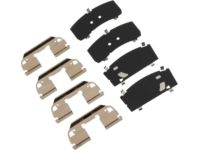 Nissan D1080-5RB0A Hardware Kit-Front Disc Brake Pad