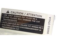 Nissan 99053-3TA0A Label-Oil Caution