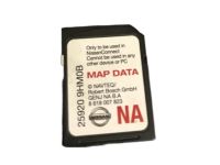 Nissan 25920-9HM0B Sd Card: Map