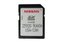 Nissan 25920-9UA0A Sd Card: Map