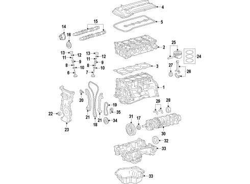 13021-EE50D Genuine Nissan #13021EE50D Sprocket-Crankshaft