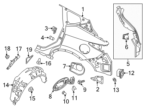 76749-9uh0a Genuine Nissan Part