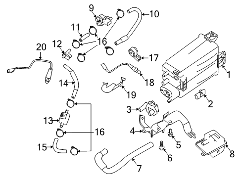 Nissan 23731-JA11D CAMSHAFT POSITION SENSOR