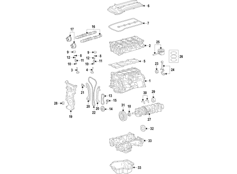 Nissan 12215-6CT0A Bearing-Crankshaft
