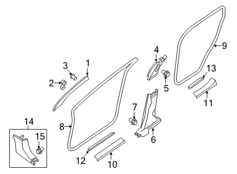 Nissan 74902-9UF2B Carpet Assy-Floor