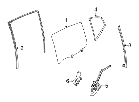 Nissan 80729-6LA0A Screw