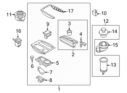 Finisher-Console Diagram for 96913-6JE0A