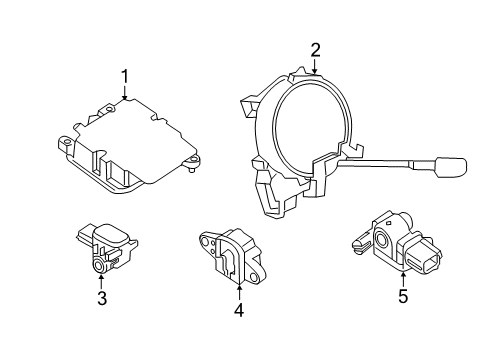 Air Bag Components Nissan Rogue