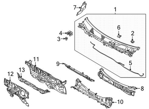 Bolt Hex Diagram for 01121-A8131