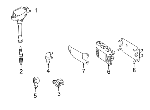 PLUG-SPARK Diagram for 22401-6CK1C