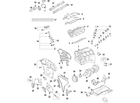 Piston W/PIN Diagram for 12010-9BP1C