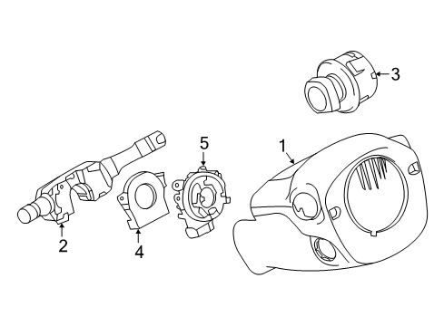 2021 Nissan Armada Shroud, Switches & Levers Diagram