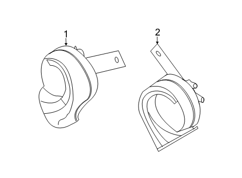 2020 Nissan Pathfinder Horn Diagram