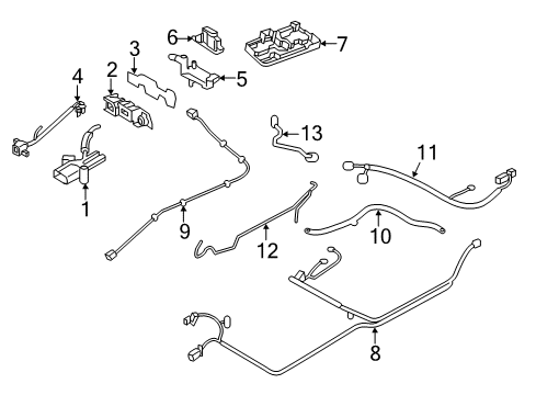 2022 Nissan Leaf Electrical Components Diagram 6