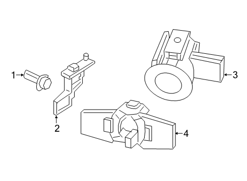 2021 Nissan Murano Automatic Temperature Controls Diagram 1