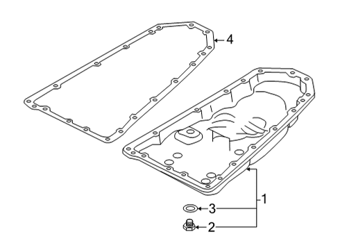 2021 Nissan Rogue Transaxle Parts Diagram