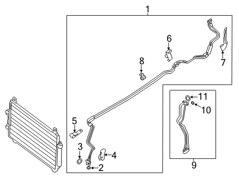 2020 Nissan Pathfinder Air Conditioner Diagram 3