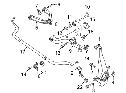 Rod Assy-Connecting,Stabilizer Diagram for 54618-9BU0A