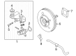 Diagram for Nissan Rogue Brake Master Cylinder Reservoir - 46010-6RR0A