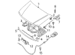 Diagram for 2021 Nissan Frontier Hood - 65100-9BT0A