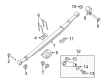 Diagram for Nissan NV Leaf Spring - 55020-9JJ6A