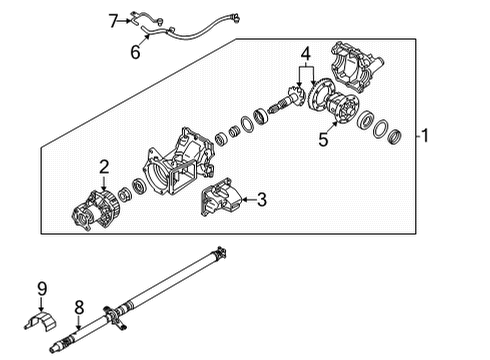 Nissan 01223-A0121 Nut