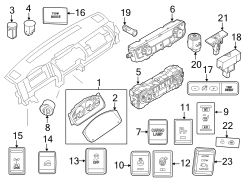 Nissan 33084-9BU0A Control Unit Assembly-Transfer