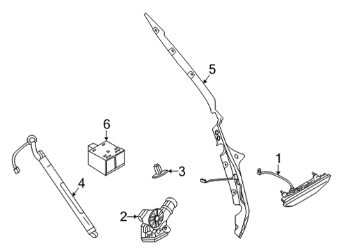 Nissan 284G0-6TA5E CONT ASSY POWER BACK DOOR