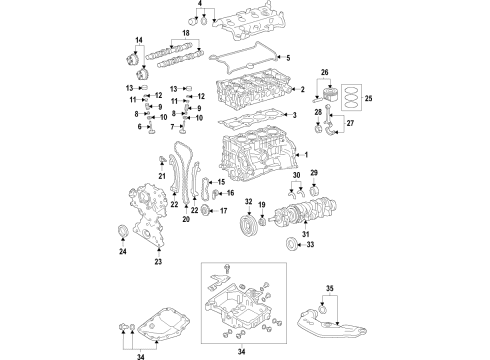 Nissan 13021-6RA0A Sprocket-Crankshaft