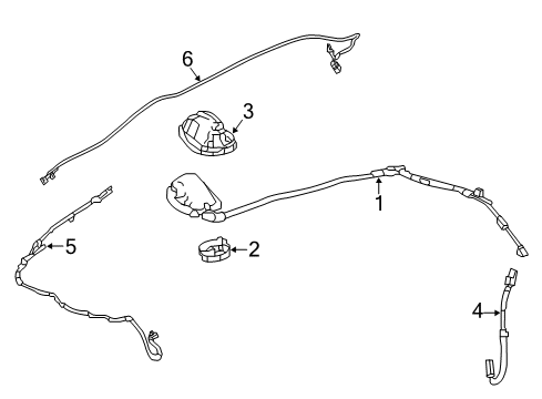 Nissan 28241-6WK0A Feeder-Antenna