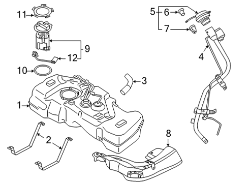 Nissan 18002-6RR0A Lever Compl-Accelerator W/Drum